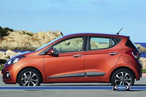 OMSA Hyundai i10 HB Krom Cam Alt Çıtası 2013-2016 Arası