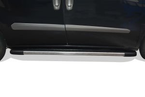 OMSA Fiat Doblo 2 Nevada Yan Basamak Krom Kısa Şase 2010-2015 Arası