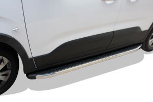 OMSA Peugeot Rifter Blackline Yan Basamak Krom Kısa Şase 2019 ve Sonrası