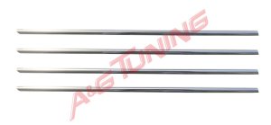 Dacia Logan MCV Krom Cam Çıtası 2013 Üzeri 4Prç Paslanmaz Çelik