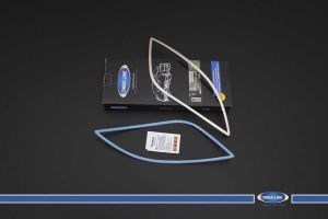 OMSA Hyundai i20 Krom Sis Farı Çerçevesi 2 Parça 2012-2014 Arası