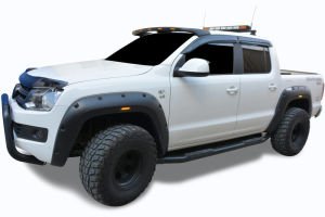 VW Amarok Ön Siperlik Ledli Mat Siyah 2010-2021 Arası