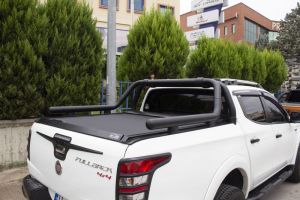 OMSA Mitsubishi L200 Kobra Roll Bar Çap:76 Siyah 2020 ve Sonrası