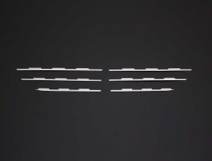 OMSA Peugeot Rifter Krom Ön Panjur 6 Parça 2019-2024 Arası