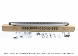 OMSA Nissan Qashqai Blackline Yan Basamak Alüminyum 2007-2014 Arası