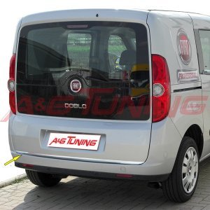 Fiat Doblo Krom Bagaj Alt Çıta Formlu 2010-2014 Paslanmaz Çelik