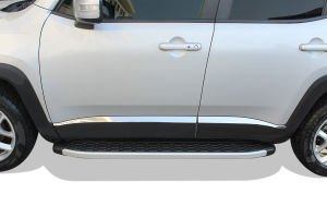 OMSA Jeep Renegade Blackline Yan Basamak Alüminyum 2014 ve Sonrası