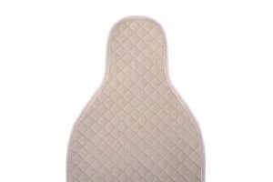 Universal Kapitone Oto Koltuk Minderi Cepli 3 Parça Bej