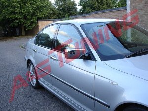 BMW E46 Krom Kapı Kolu Takımı (2002-2005 Makyajlı  Kasa) Paslanmaz Çelik