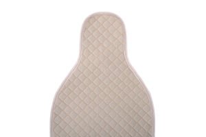 Universal Kapitone Oto Koltuk Minderi Cepli 2 Parça Bej