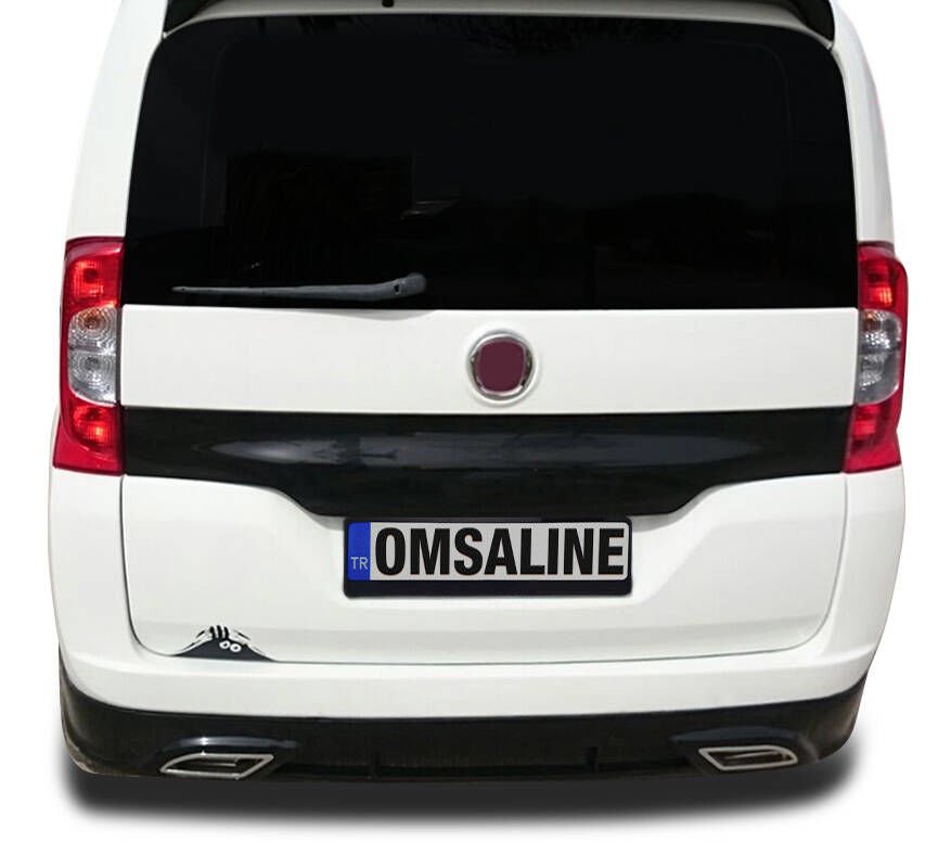 Fiat Fiorino Arka Karlık Çift Egzoz 2008 ve Sonrası