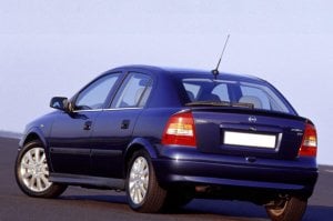 Opel Astra G HB Krom Cam Çıtası Tk 2001-2009 4Prç Paslanmaz Çelik