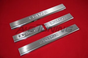 Chevrolet Cruze HB Krom Kapı Eşiği Tk 2011 Üzeri Paslanmaz Çelik