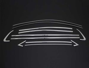 OMSA Renault Clio 5 Krom HB Cam Çerçevesi 12 Parça 2019 ve Sonrası