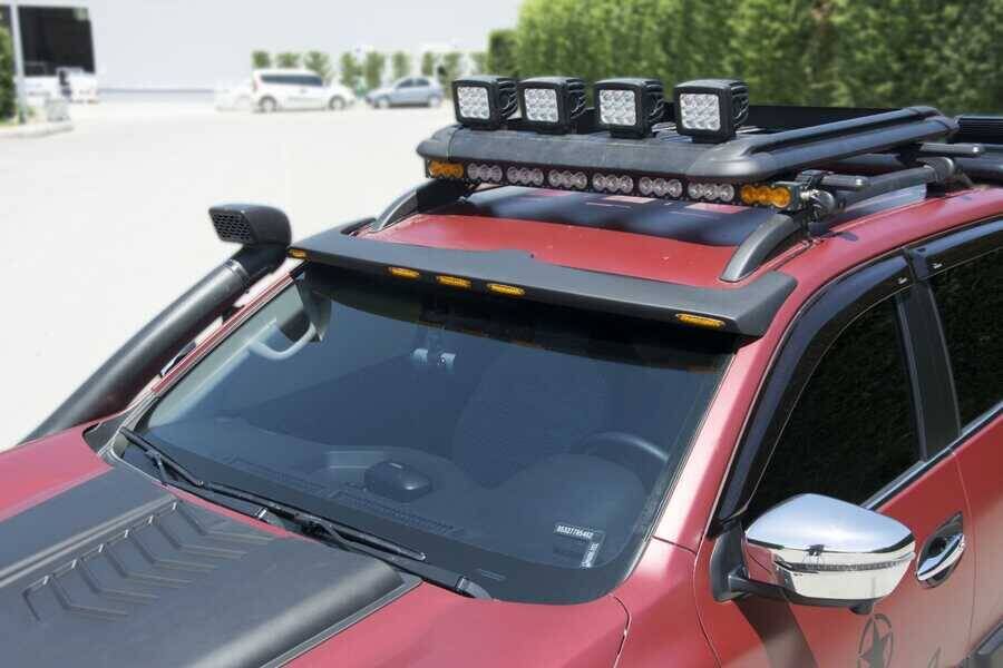 Nissan Navara Ön Siperlik Ledli Mat Siyah 2015-2018 Arası