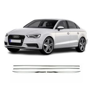 Audi A3 HB/SD Krom Kapı Çıtası (4prç) 2012-2020 Arası Paslanmaz Çelik