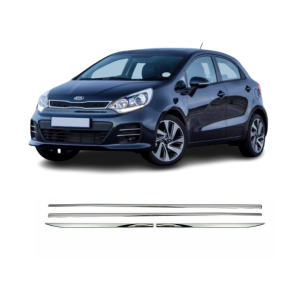 Kia Rio 3 HB/SD Krom Kapı Çıtası (4prç) 2011-2017 Arası Paslanmaz Çelik
