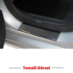 Seat Leon Krom Kapı Eşiği (4prç) 2013 Ve Üzeri Paslanmaz Çelik