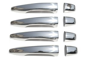 Citroen C4 Krom Kapı Kolu Tk 2010-2020 4 Kapı Paslanmaz Çelik