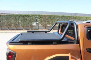 OMSA Nissan Navara Kobra Roll Bar Çap:76 Siyah 2016 ve Sonrası