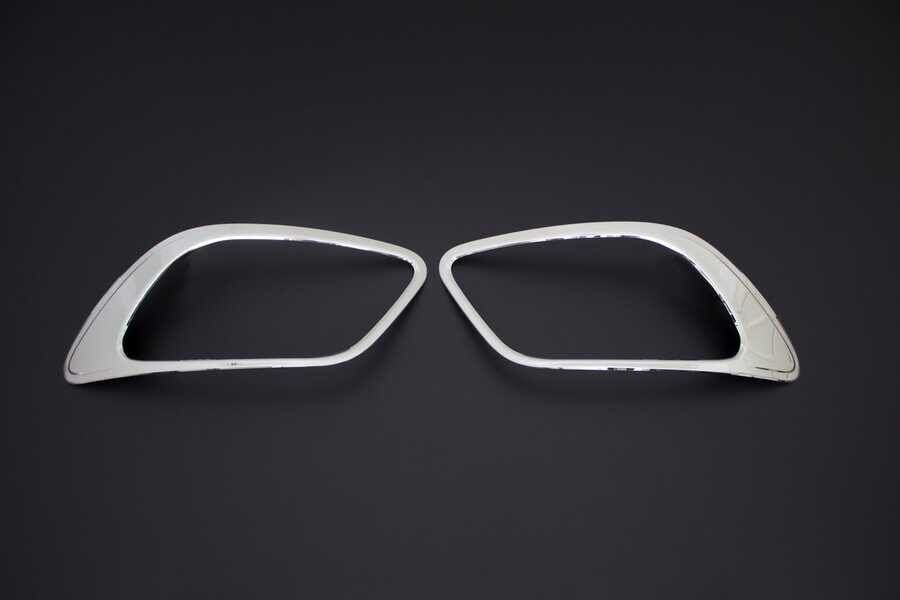 OMSA Renault Fluence Krom Sis Farı Çerçevesi 2 Parça 2012-2015 Arası