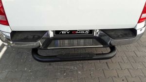 OMSA Nissan Navara Arka Basamak Çap:76 Siyah 2016 ve Sonrası