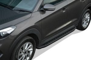 OMSA Hyundai Tucson Proside Yan Basamak Siyah 2015-2019 Arası