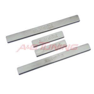 Citroen C-Elysee Krom Kapı Eşiği Tk. 2012 Üzeri Paslanmaz Çelik