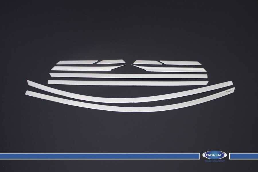 OMSA Hyundai Tucson Krom Cam Üst Çerçevesi 10 Parça 2015-2020 Arası