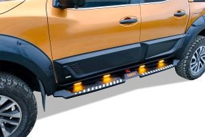 OMSA Nissan Navara Dakar Yan Basamak Siyah V2 Ledli 2015 ve Sonrası