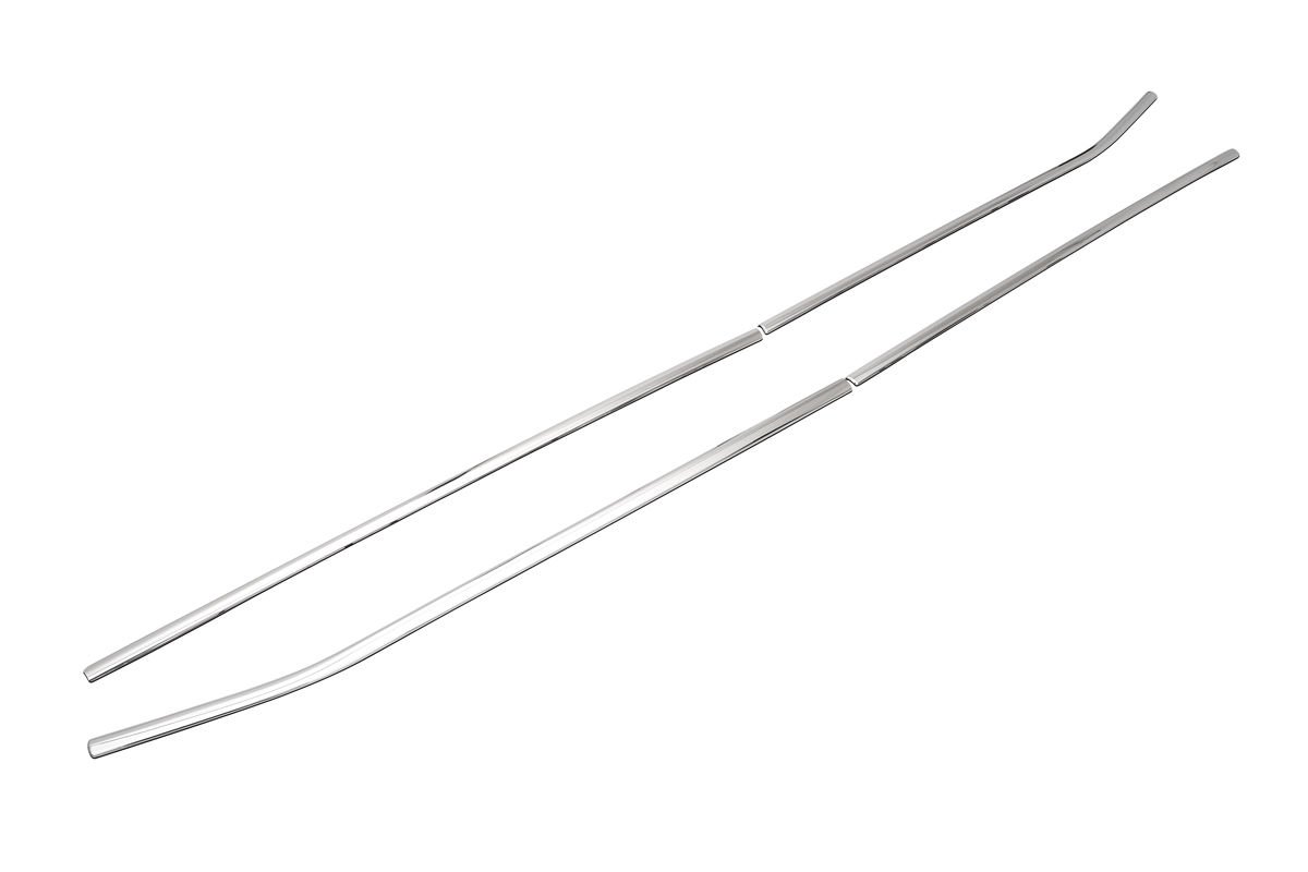 OMSA VW T-Cross Krom Cam Alt Çıtası 4 Parça 2024 ve Sonrası