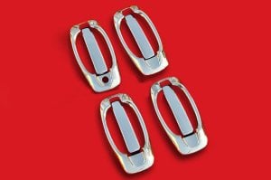 Citroen Nemo Krom Kapı Kolu Takımı 4Kapı-8Prç Paslanmaz Çelik