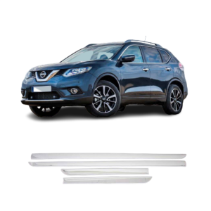 Nissan X-Trail Krom Yan Kapı Çıtası 2014 Ve Üzeri Paslanmaz Çelik