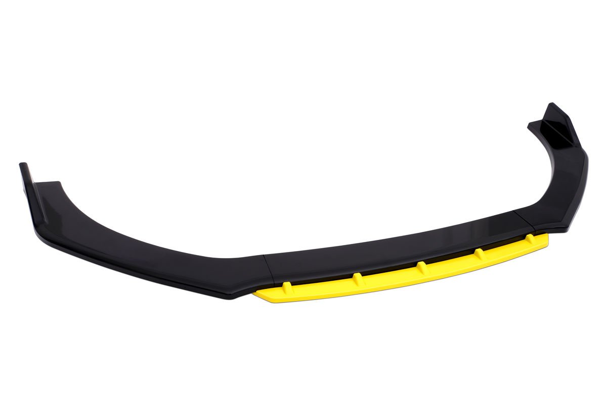 Universal Megane Ön Tampon Altı Lip ABS Plastik 4 Parça Sarı