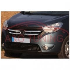 Dacia Dokker Krom Ön Panjur 2013 Üzeri 4 Parça Paslanmaz Çelik