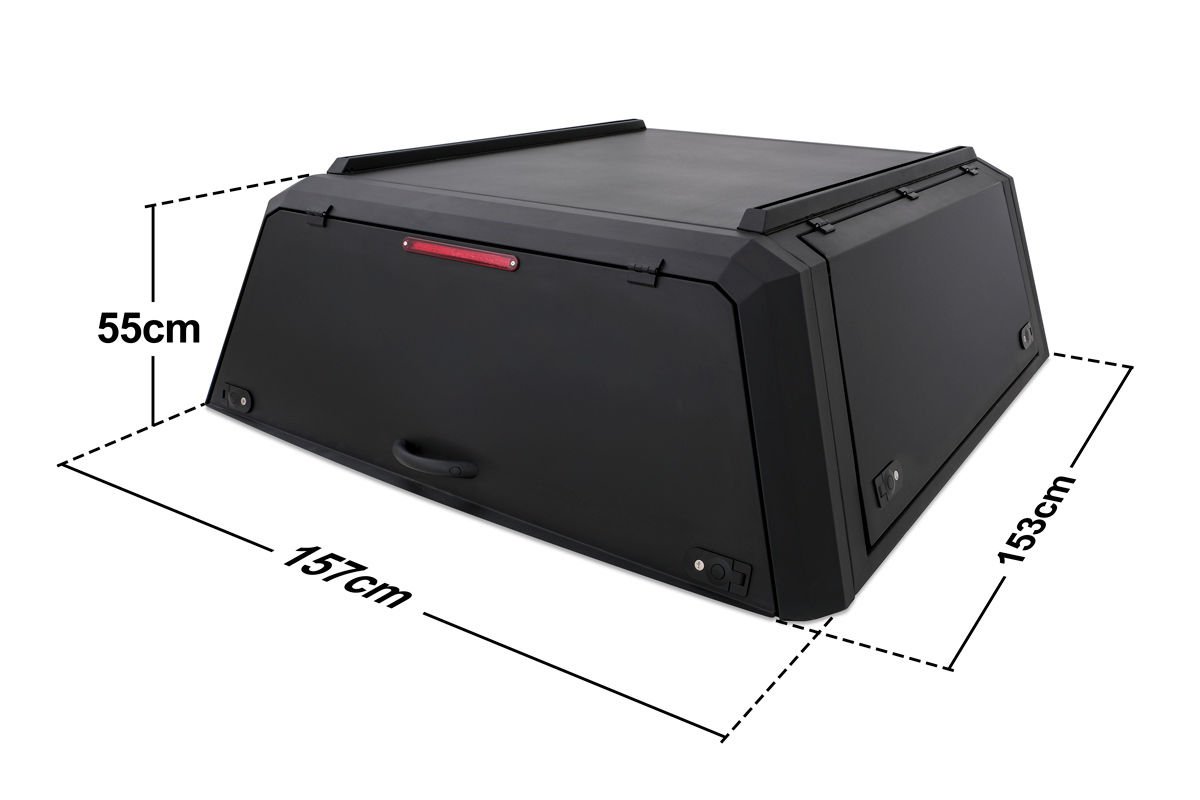 OMSA Ford Ranger Omcap Kapalı Kabin Paslanmaz Çelik 2022 ve Sonrası