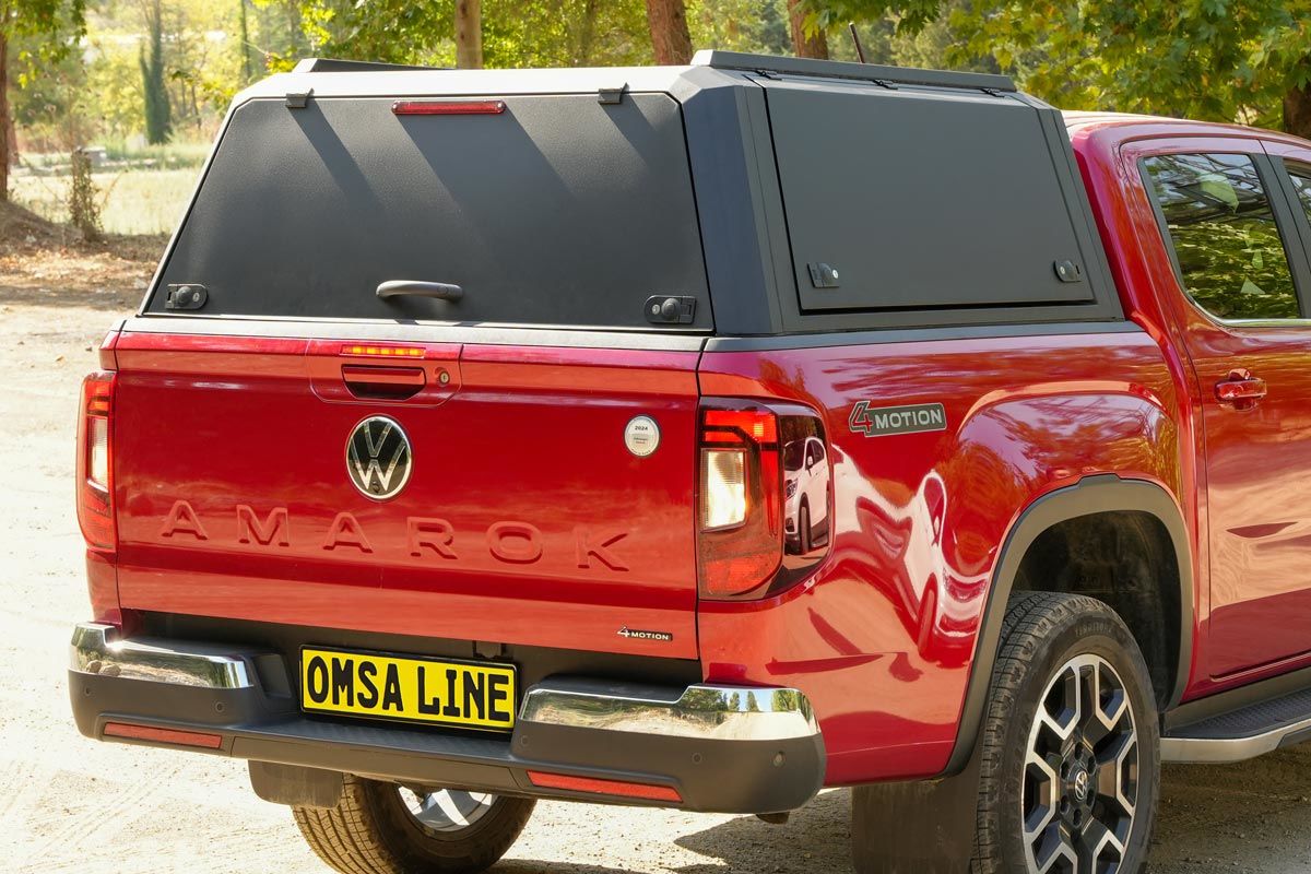 OMSA VW Amarok Omcap Kapalı Kabin Paslanmaz Çelik 2022 ve Sonrası