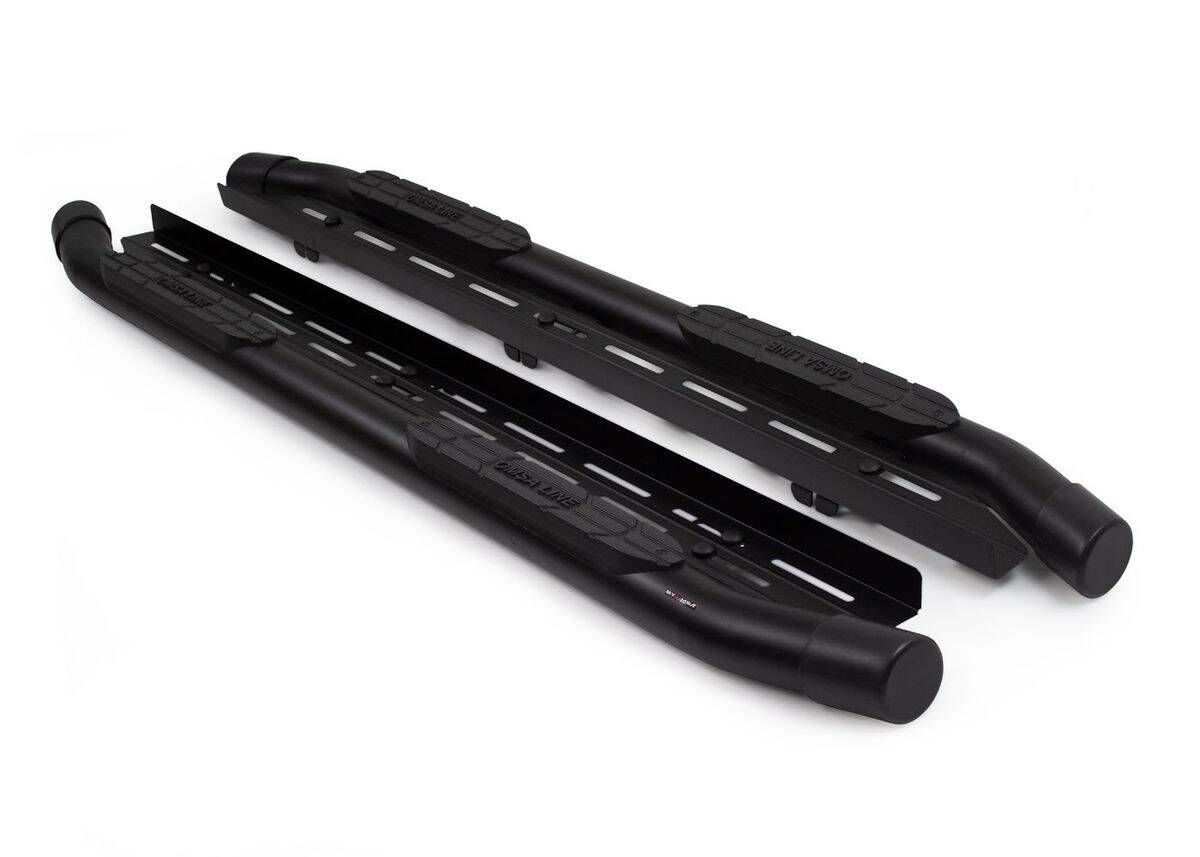 OMSA Isuzu D-Max Amazon Yan Koruma Çap:76 Siyah 2020 ve Sonrası